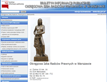 Tablet Screenshot of oirp.eobip.pl